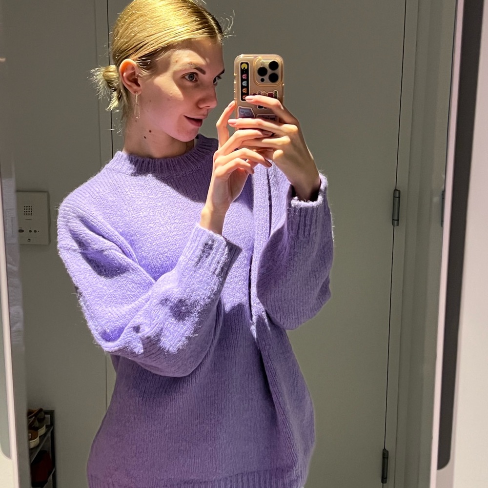 FRANKIE SHOP Purple Sweater💜
